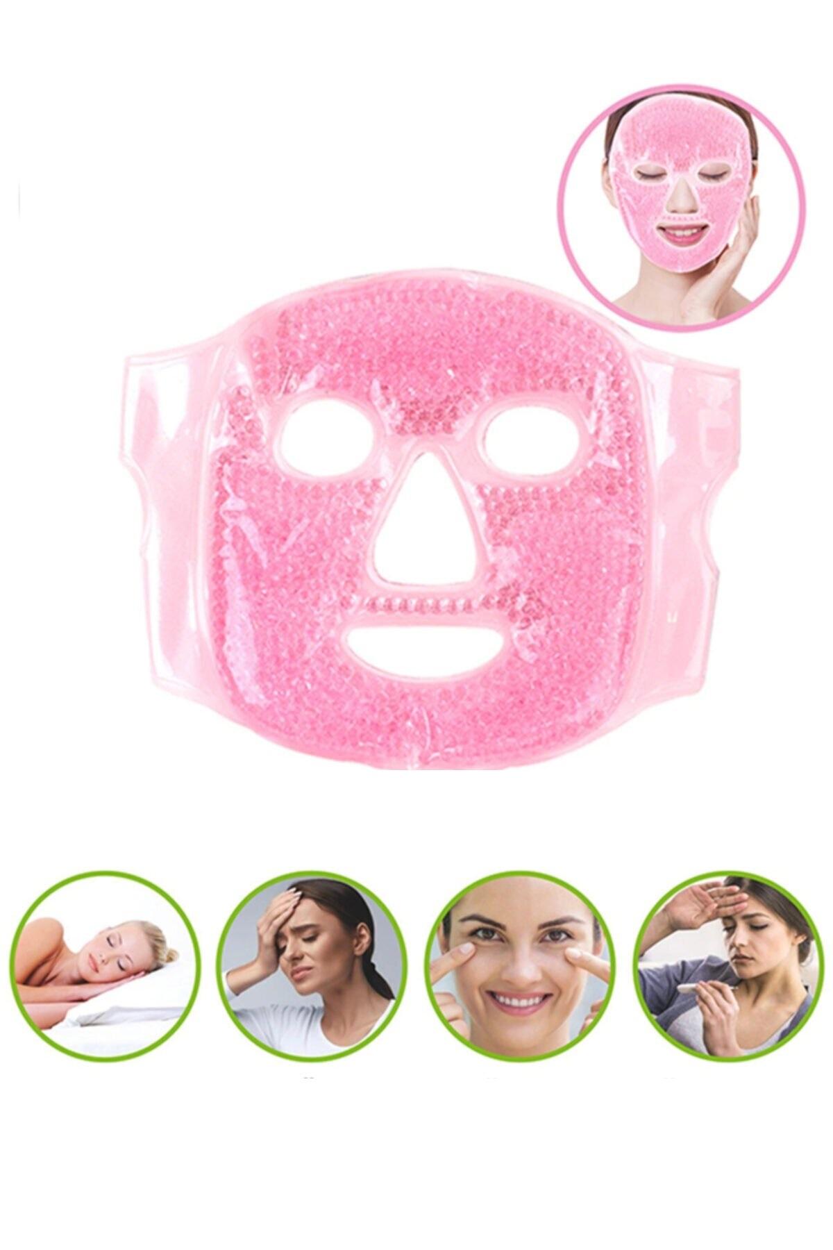 Jel Boncuklu Yüz Maskesi (Soğuk & Sıcak Jel Maske)