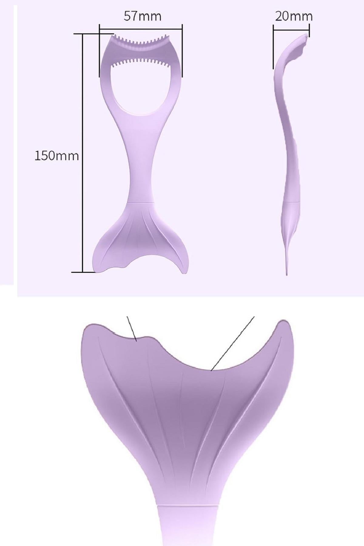 Deniz Kızı Kirpik Rimel Eyeliner Maskara Şablonu Silikon Makyaj Uygulama Aparatı