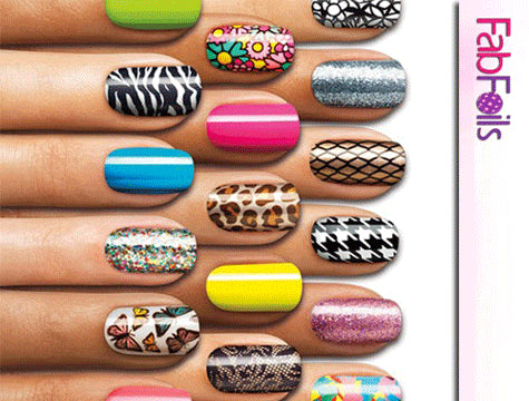 Tırnak Süsleme Seti Fab Foils